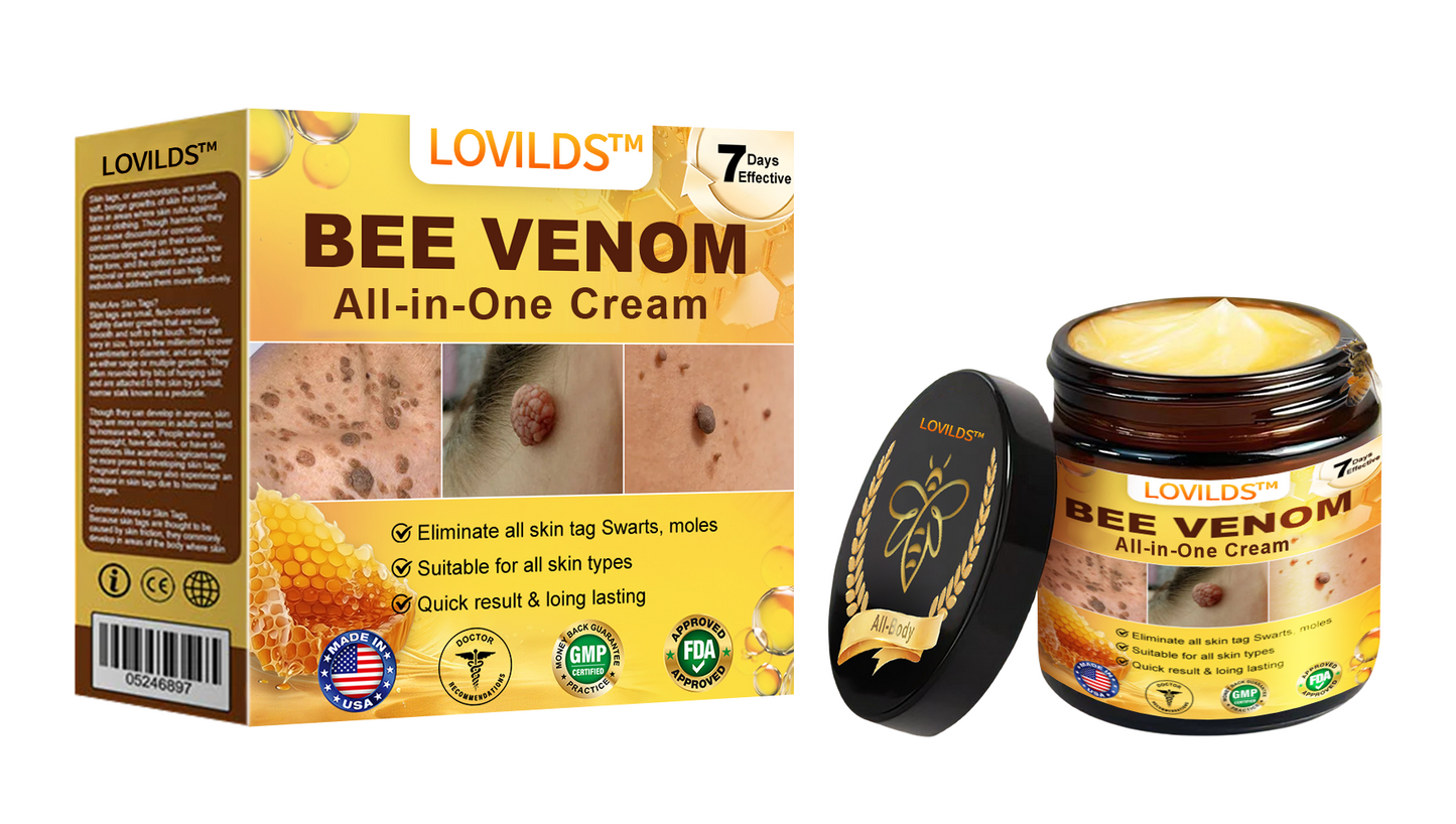 Bee Venom Cream – 🌸 Anti-Aging, Hydrating & Skin Repair