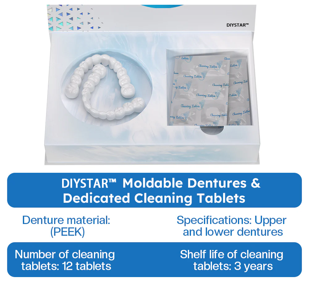Official Store | Moldable Dentures🧑🏽⚕️Obtain American Dental Association (ADA)
