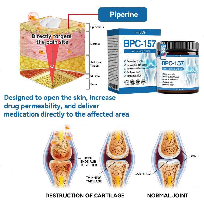 BPC-157 Joint Healing Cream🦴Treats Arthritis, Neuropathy, Rheumatism, Sports Injuries & More-USA👍