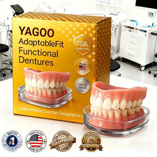 🏆Ends Today: 70% OFF!  Custom Custom-Fit Full Functional DenturesMake you more confident – Made in the USA & FDA-Certified