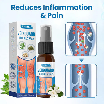 VeinGuard Herbal Spray✅ Clinically proven to eliminate varicose veins in just 7 days!