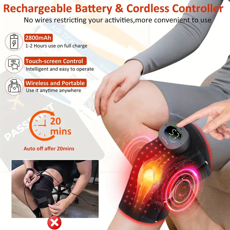 Shoulder and Leg Massager – Heated Stand/Massage Pad