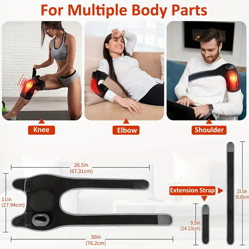 Shoulder and Leg Massager – Heated Stand/Massage Pad