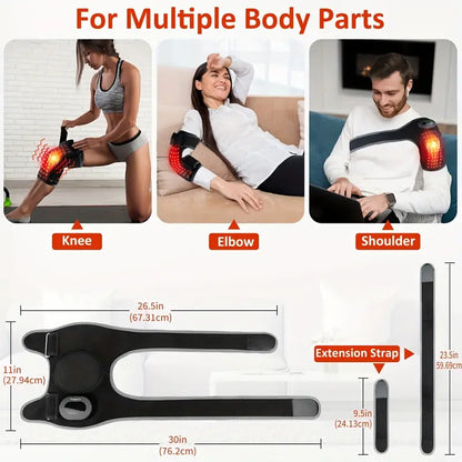 Shoulder and Leg Massager – Heated Stand/Massage Pad