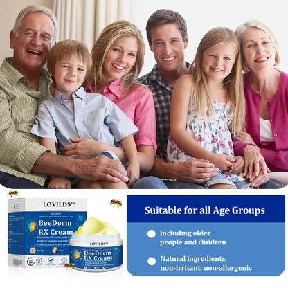 👩‍⚕️ BeeDerm RX Cream, Painless, easy and gentle fix for warts, skin tags, lumps, infections, cysts and scars🎁