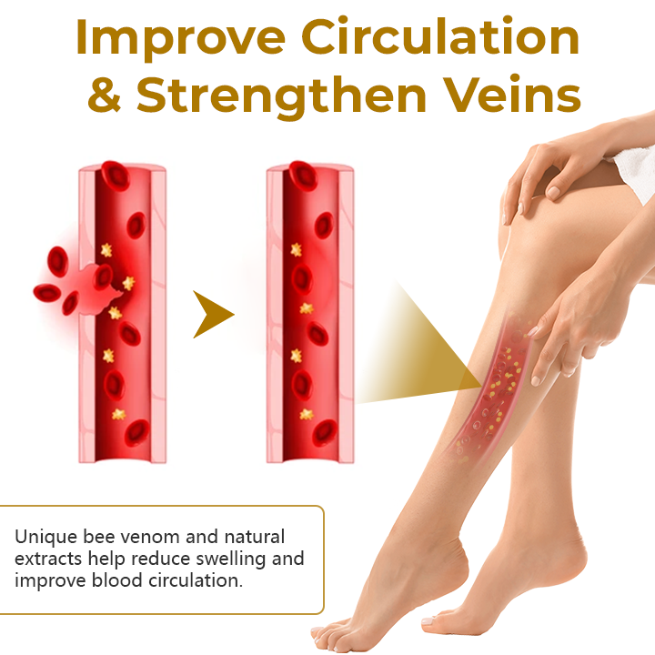 VeinClear Bee Venom Cream |✨ Visible Relief in Just 7 Days! 🦵🌿