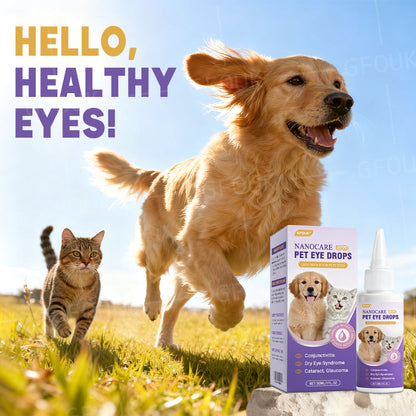 👩‍⚕️ NanoCare Pet Eye Drops ☑️ 🐶