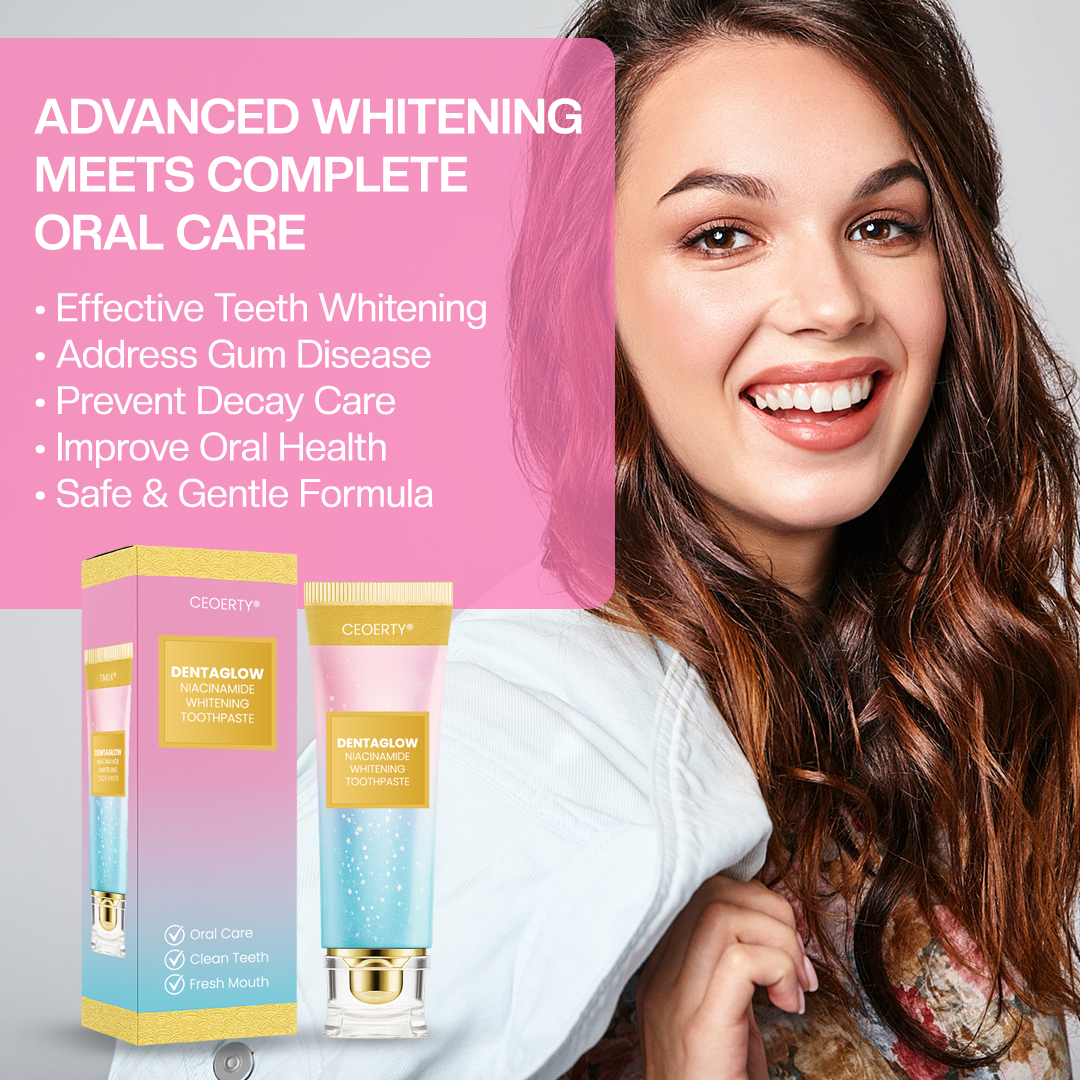 DentaGlow Niacinamide Whitening Toothpaste
