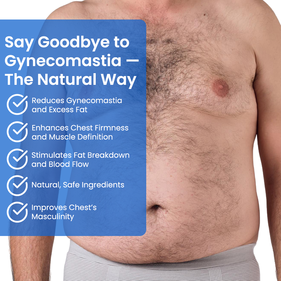 SculptXX Gynecomastia Burn & Firm Chest Patch