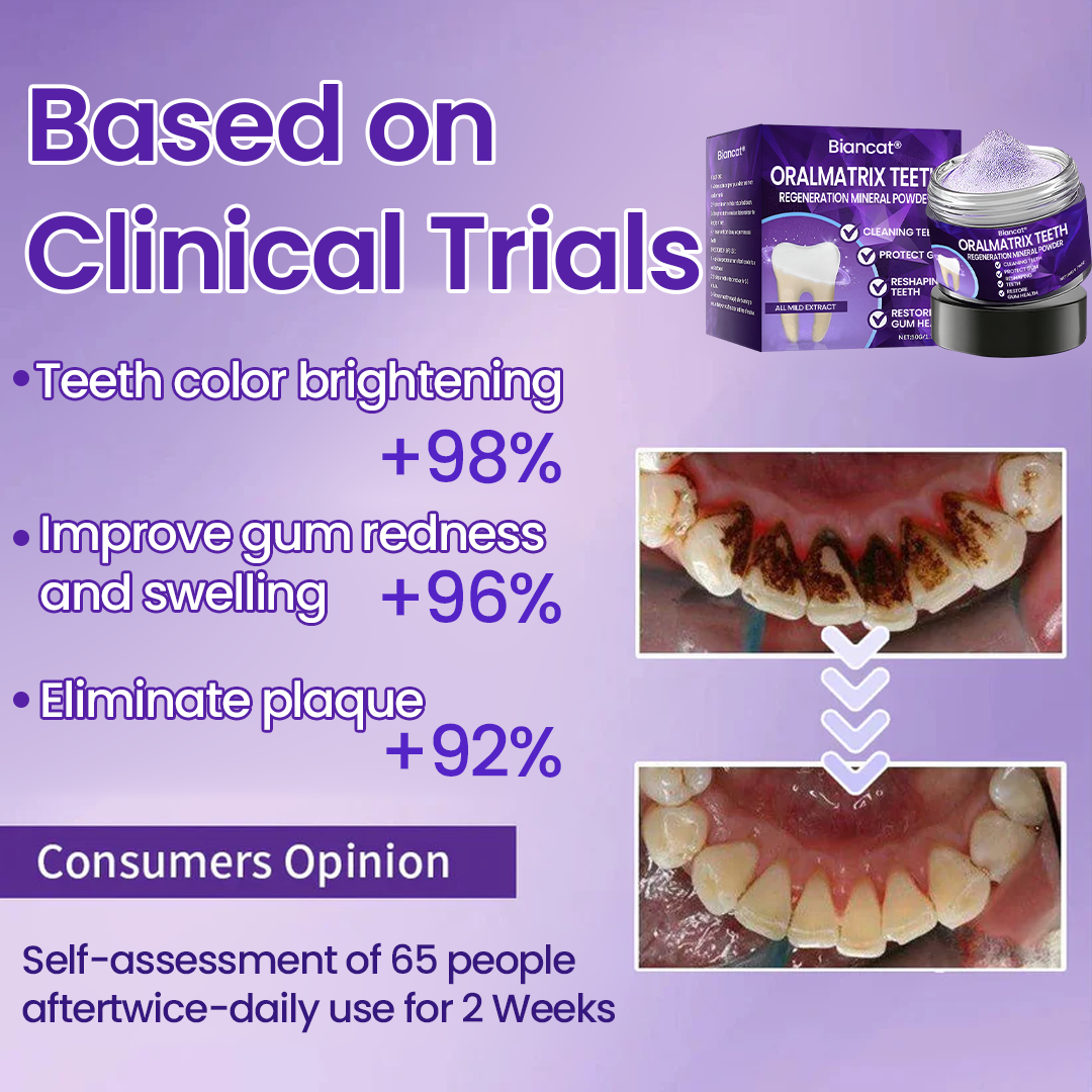 OralMatrix Teeth Regeneration Mineral Powder