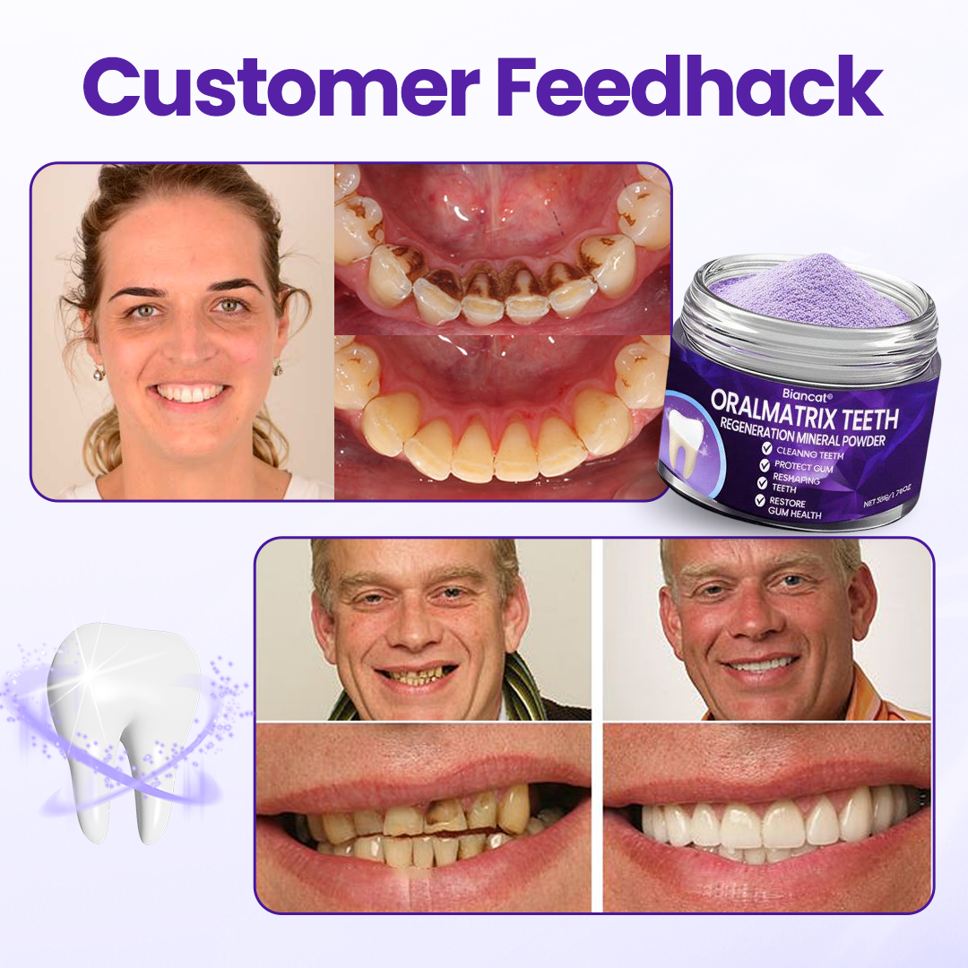 OralMatrix Teeth Regeneration Mineral Powder
