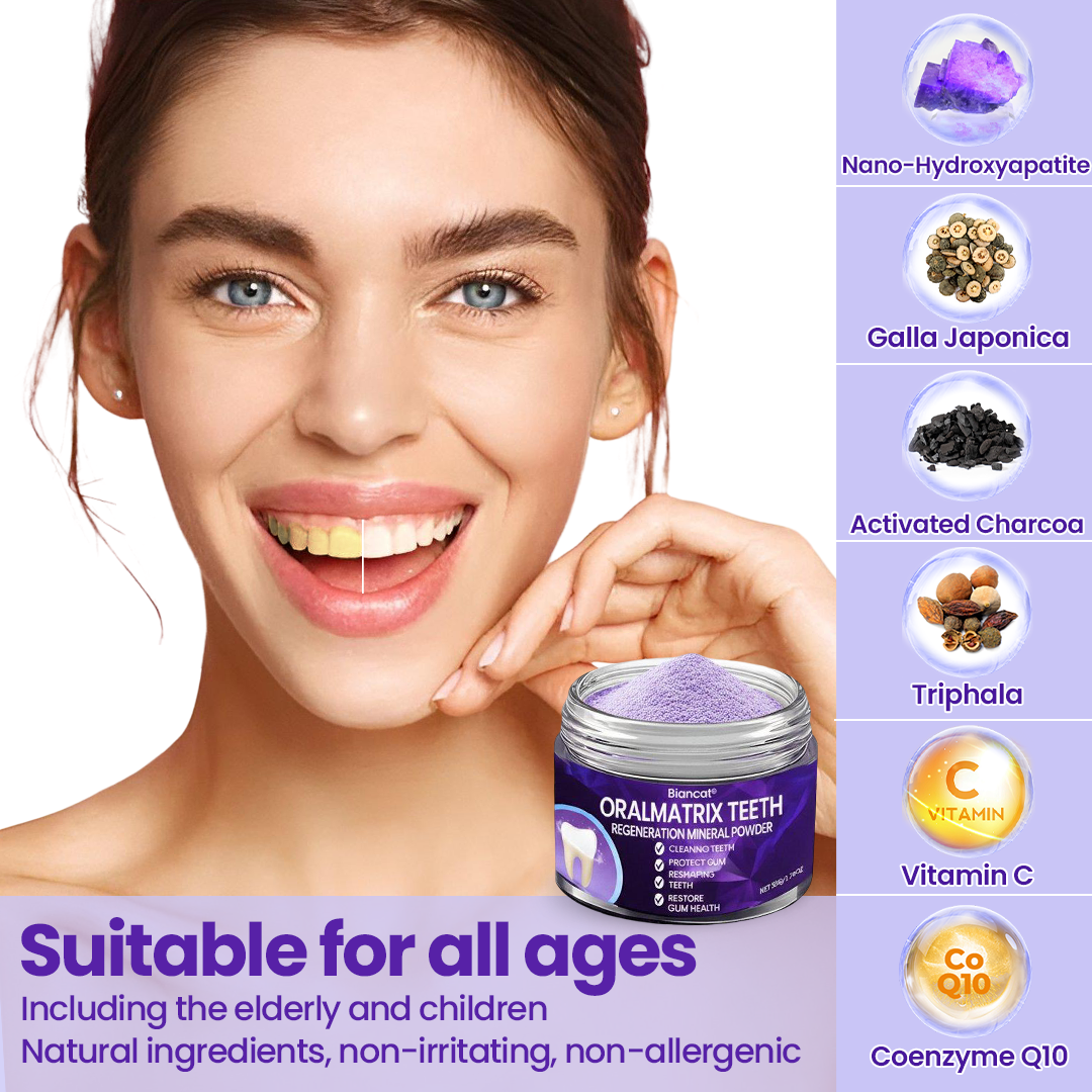 OralMatrix Teeth Regeneration Mineral Powder