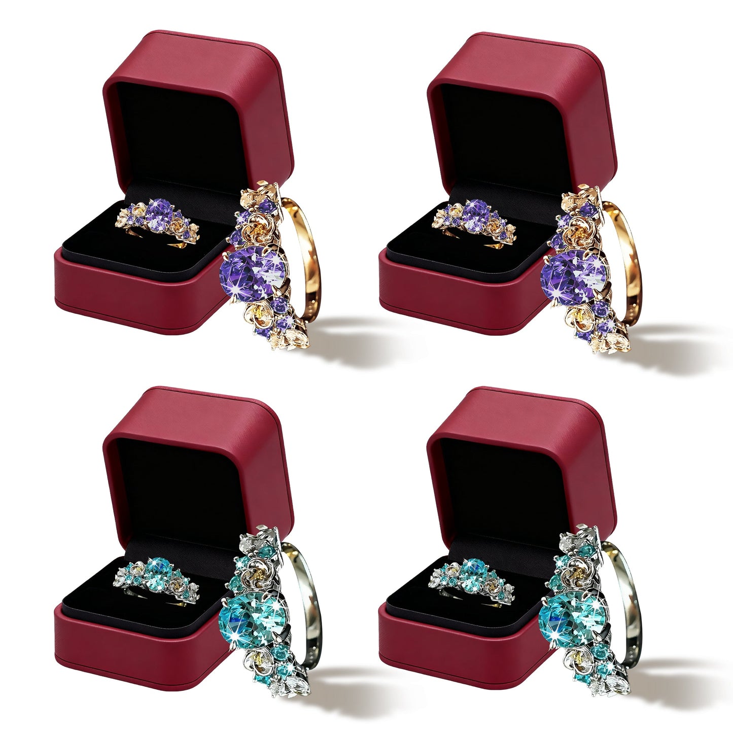 💥Last Day Promotion 80% OFF 🔥Magnetology Moissanite Diamond Ring💖💍