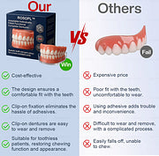 Made and Shipped from 🇬🇧 Adaptable Custom-Fit Functional Complete Dentures