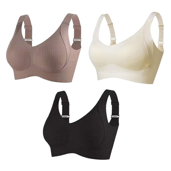 🎁Clearance Sale Buy 1 Get 3 Packs🔥 Super firming bra | Wire-free bra 👍 No more sagging breasts