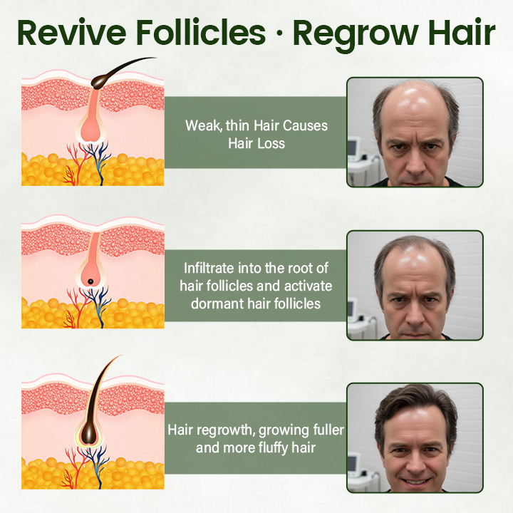 Follicure BioGrow Hair Restoration Spray ( Reawaken Your Roots. Regrow Naturally. ✨ Clinically Proven Hair Regrowth Within 4 Weeks ✨)