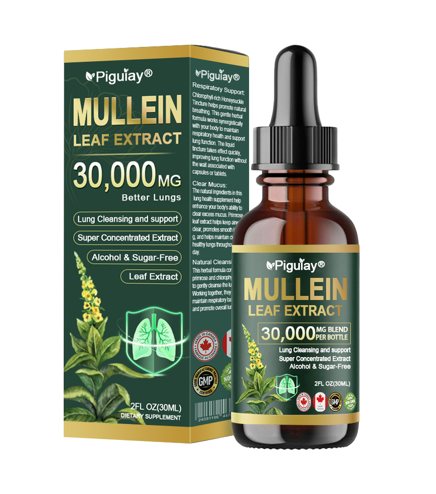 𝗢𝗳𝗳𝗶𝗰𝗶𝗮𝗹 𝗦𝘁𝗼𝗿𝗲:Organic lung-cleansing mullein leaf extract drops can relieve symptoms of cough, phlegm, asthma, and chronic obstructive pulmonary disease (COPD).