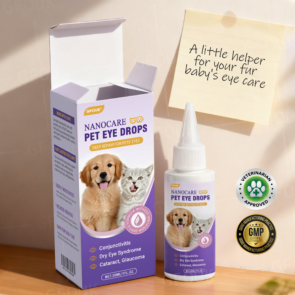 👩‍⚕️ NanoCare Pet Eye Drops ☑️ 🐶
