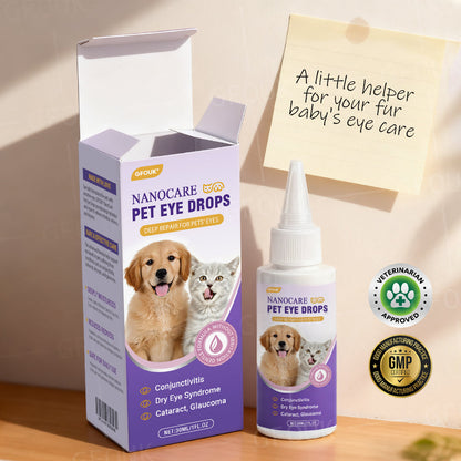 👩‍⚕️ NanoCare Pet Eye Drops ☑️ 🐶