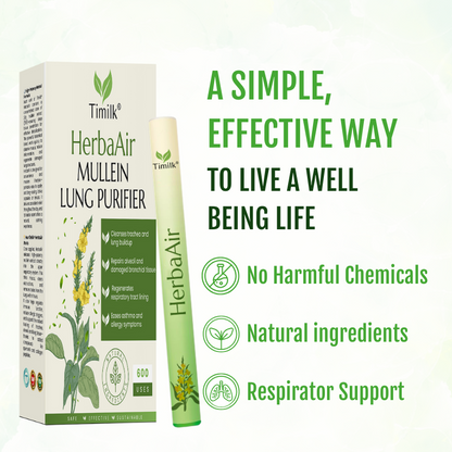 HerbaAir Mullein Lung Purifier！