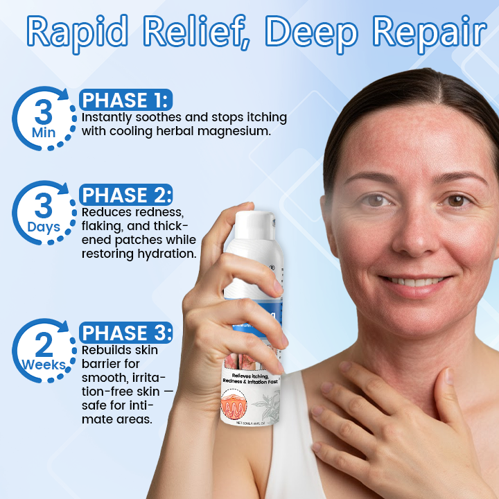 ✅ Official Store: DermaMag Magnesium Repair Spray 🔥 FDA Certified (Clinically Proven Relief for Psoriasis, Eczema, and Chronic Skin Irritation 🌿)