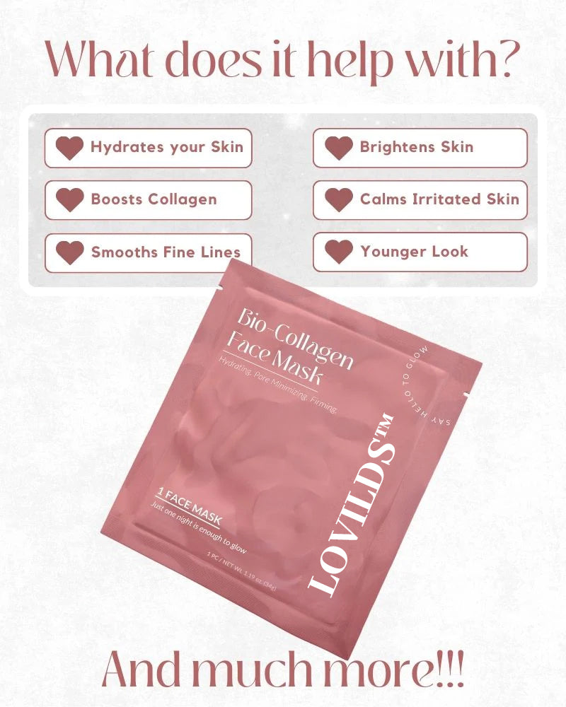 Smoother, Firmer Skin in Minutes – Collagen Mask