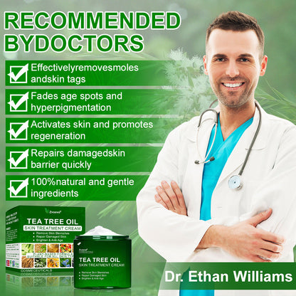 🔥𝐓𝐞𝐚 𝐓𝐫𝐞𝐞 𝐎𝐢𝐥 𝐒𝐤𝐢𝐧 𝐓𝐫𝐞𝐚𝐭𝐦𝐞𝐧𝐭 𝐂𝐫𝐞𝐚𝐦✅𝐅𝐃𝐀-𝐀𝐏𝐏𝐑𝐎𝐕𝐄𝐃 – Removes Skin Blemishes, Repairs Damaged Skin, Brightens & Anti-Ageing Care