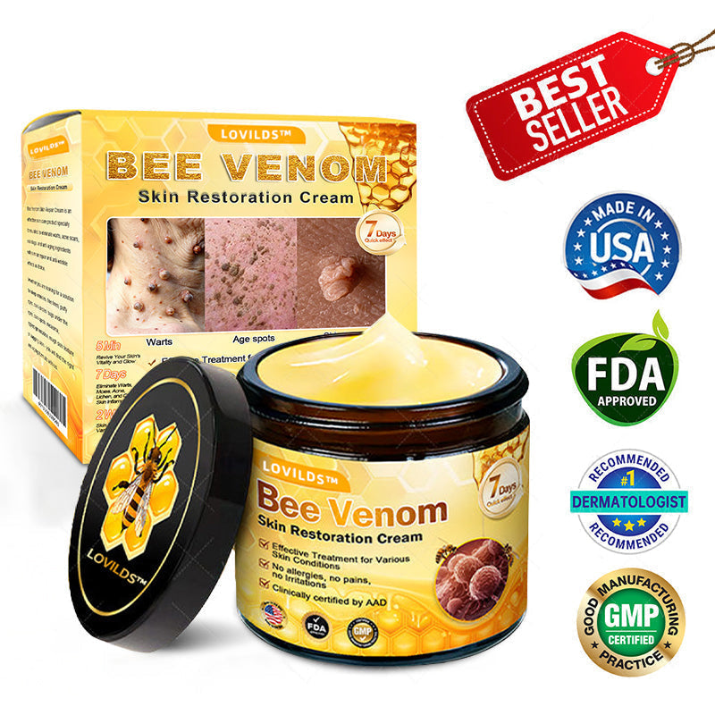 Made and Shipped from USA ✨ 𝐵𝑒𝑒 𝑉𝑒𝑛𝑜𝑚 & 𝑅𝑒𝑡𝑖𝑛𝑜𝑙 𝐶𝑜𝑚𝑝𝑙𝑒𝑥 𝑆𝑘𝑖𝑛 𝑅𝑒𝑠𝑡𝑜𝑟𝑎𝑡𝑖𝑜𝑛 𝐶𝑟𝑒𝑎𝑚🔥 LAST DAY 80% OFF 💎