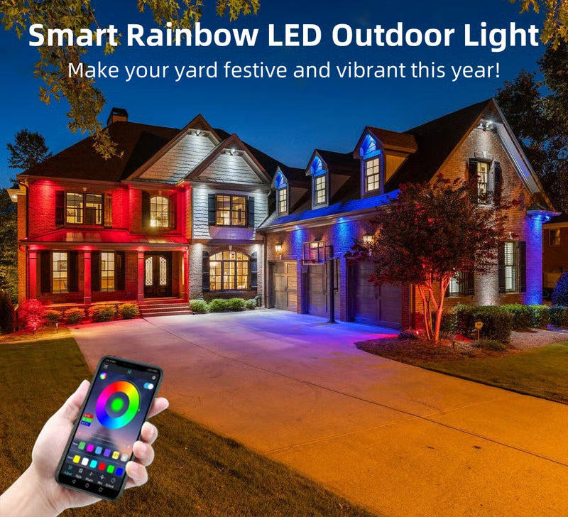 🎅Smart Rainbow LED Permanent Outdoor Light - Smartlight 🎁