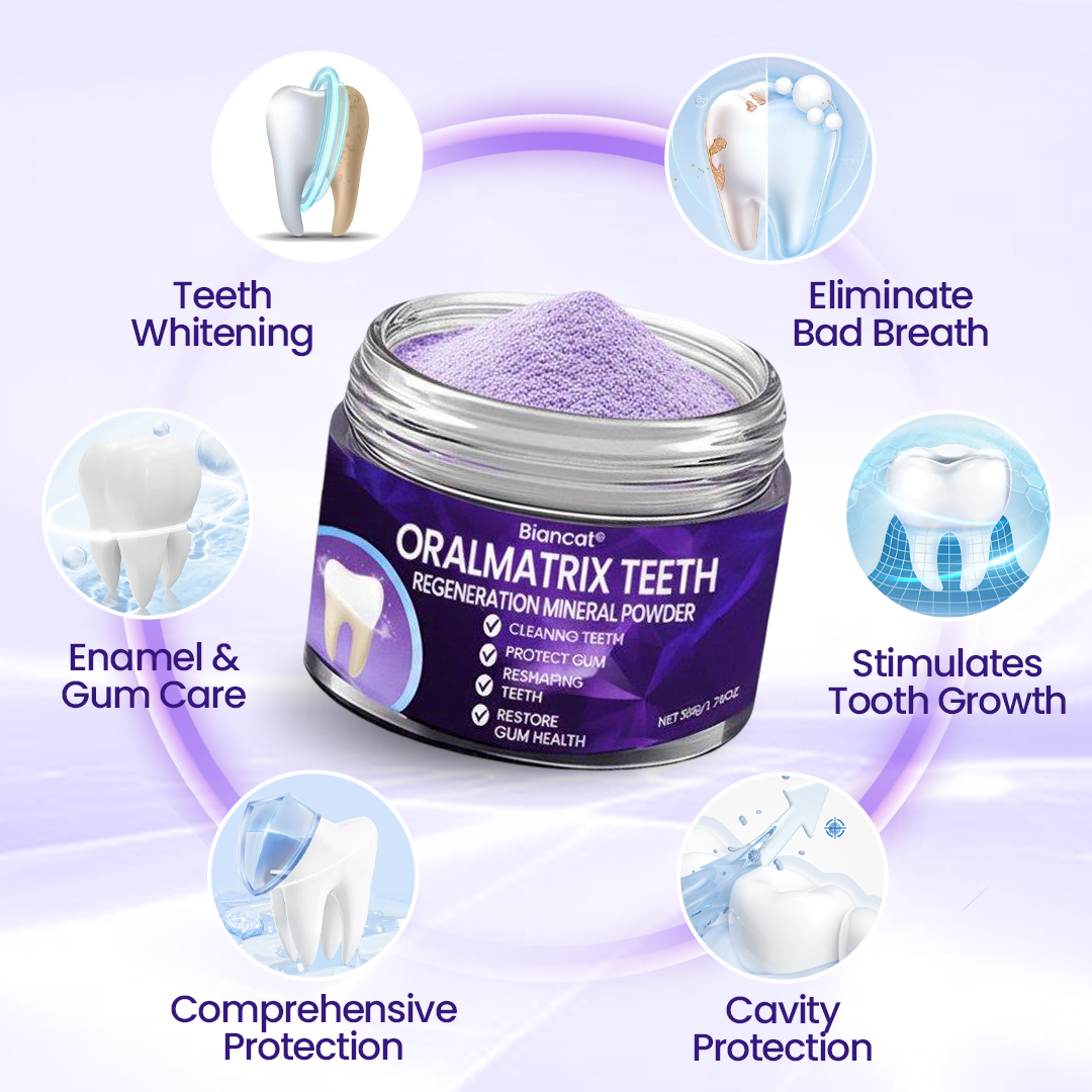 OralMatrix Teeth Regeneration Mineral Powder