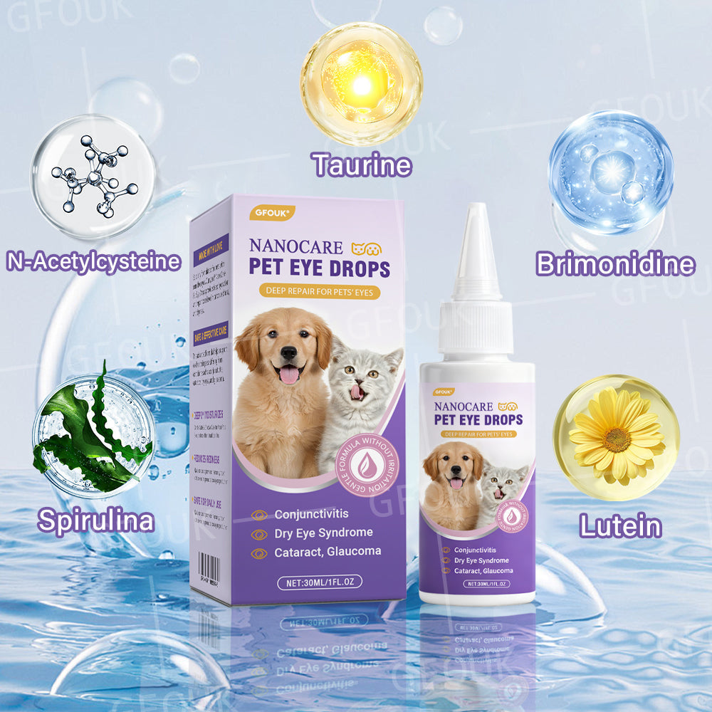 👩‍⚕️ NanoCare Pet Eye Drops ☑️ 🐶