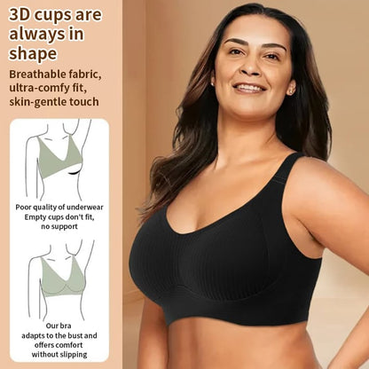 🎁Clearance Sale Buy 1 Get 3 Packs🔥 Super firming bra | Wire-free bra 👍 No more sagging breasts