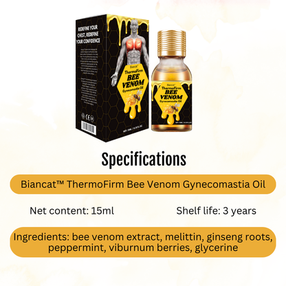 🔥Last day:50% off🔥ThermoFirm Bee Venom Gynecomastia Oil