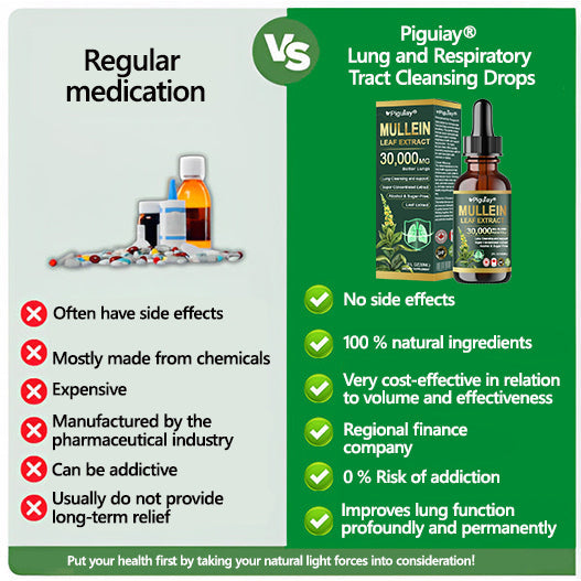 𝗢𝗳𝗳𝗶𝗰𝗶𝗮𝗹 𝗦𝘁𝗼𝗿𝗲:Organic lung-cleansing mullein leaf extract drops can relieve symptoms of cough, phlegm, asthma, and chronic obstructive pulmonary disease (COPD).