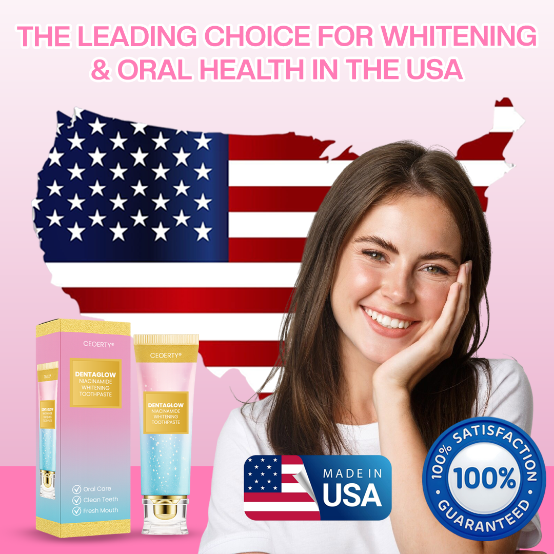 DentaGlow Niacinamide Whitening Toothpaste