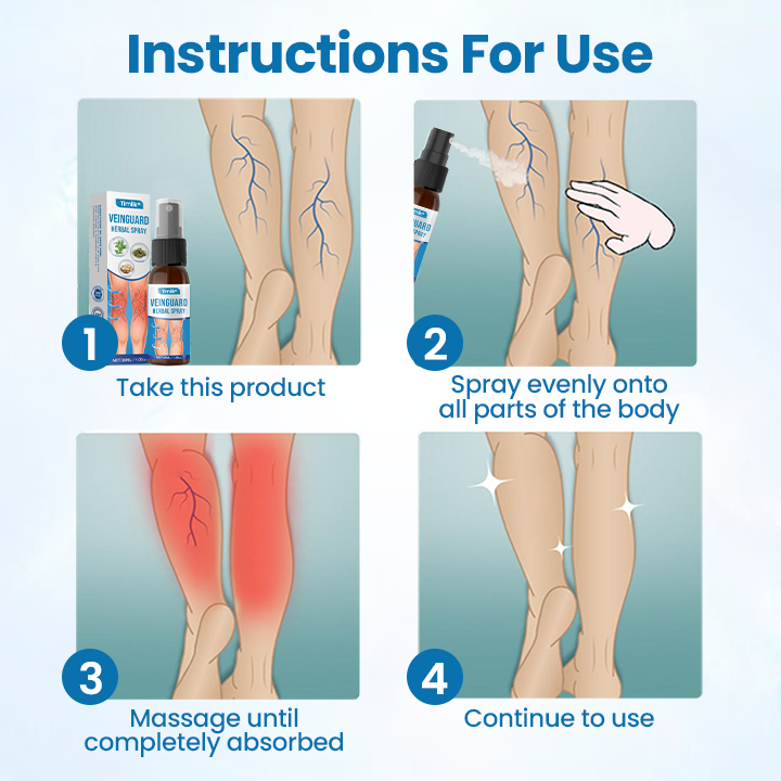VeinGuard Herbal Spray✅ Clinically proven to eliminate varicose veins in just 7 days!