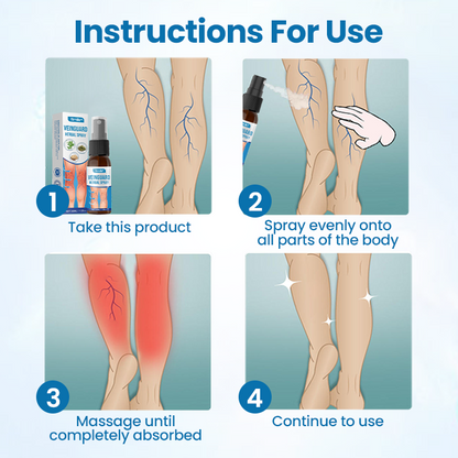 VeinGuard Herbal Spray✅ Clinically proven to eliminate varicose veins in just 7 days!