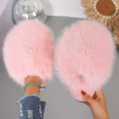 🔥Limited Time Offer🔥Fluffy Plush Slippers