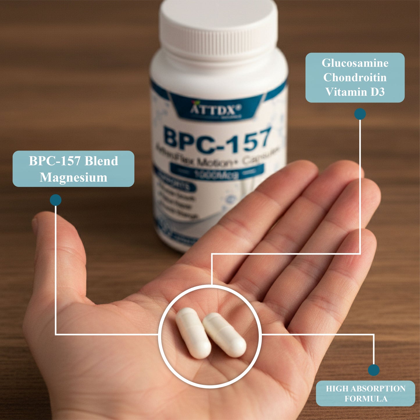 BPC-157 ArthroFlex Motion+ Capsules