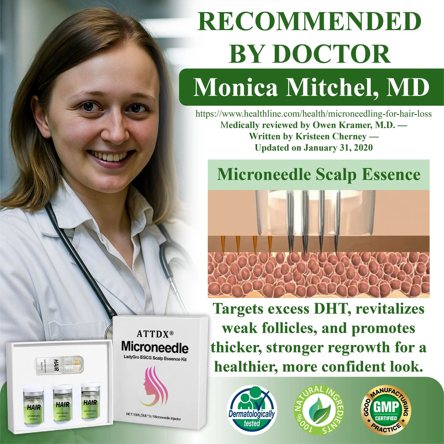 HairFuse Micro-Infusion Hair Regrowth Kit