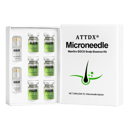 🔥TikTok Hot Sellers- ATTDX® ManGro EGCG Microneedle Scalp Essence Kit