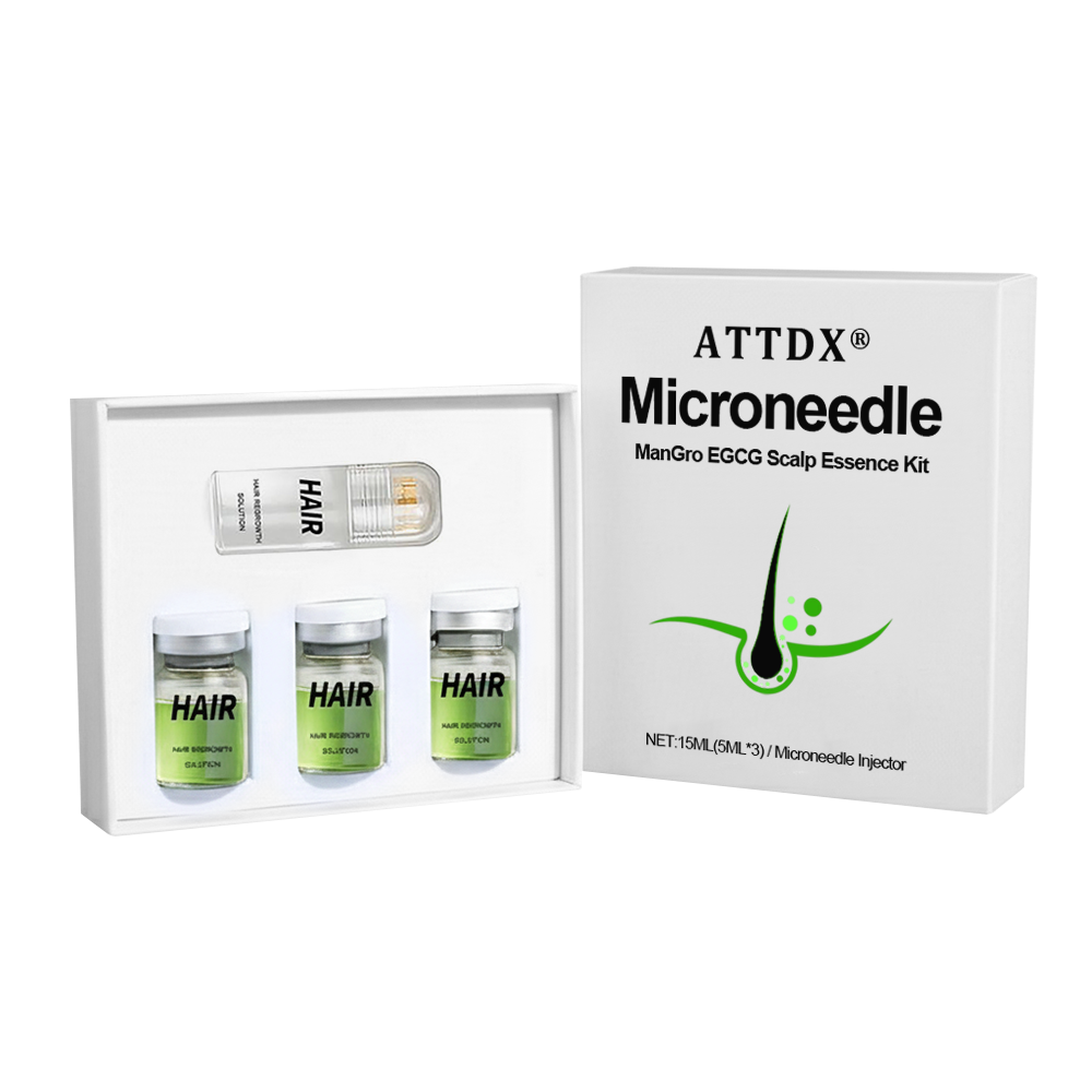 🔥TikTok Hot Sellers- ATTDX® ManGro EGCG Microneedle Scalp Essence Kit