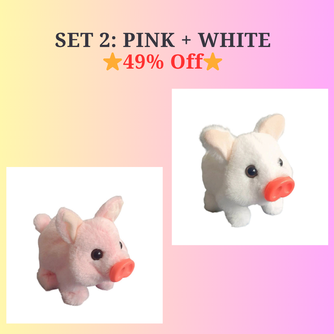 🎅Christmas Special Offer-Electric Pig Plush Realistic Toy-🎁The finest gift