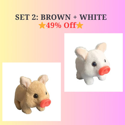 🎅Christmas Special Offer-Electric Pig Plush Realistic Toy-🎁The finest gift
