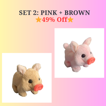 🎅Christmas Special Offer-Electric Pig Plush Realistic Toy-🎁The finest gift