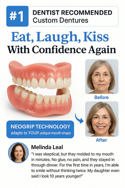 Hasecik®🦷Advanced Customized Full Denture Set🦷 (🔥10,000+ Sold In Last 30 Day)