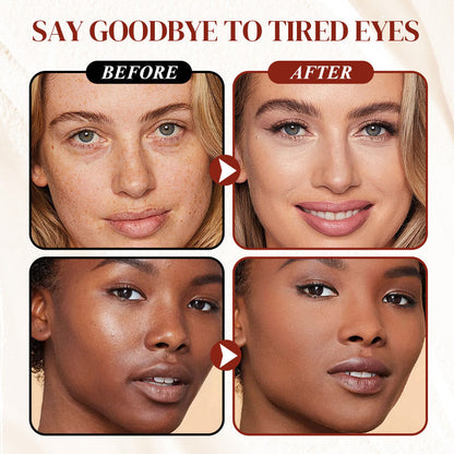 Only 37 bundles left at this price undereye & dark circle defens corrector brush duo Brushes are free!