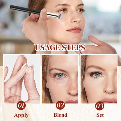 Only 37 bundles left at this price undereye & dark circle defens corrector brush duo Brushes are free!