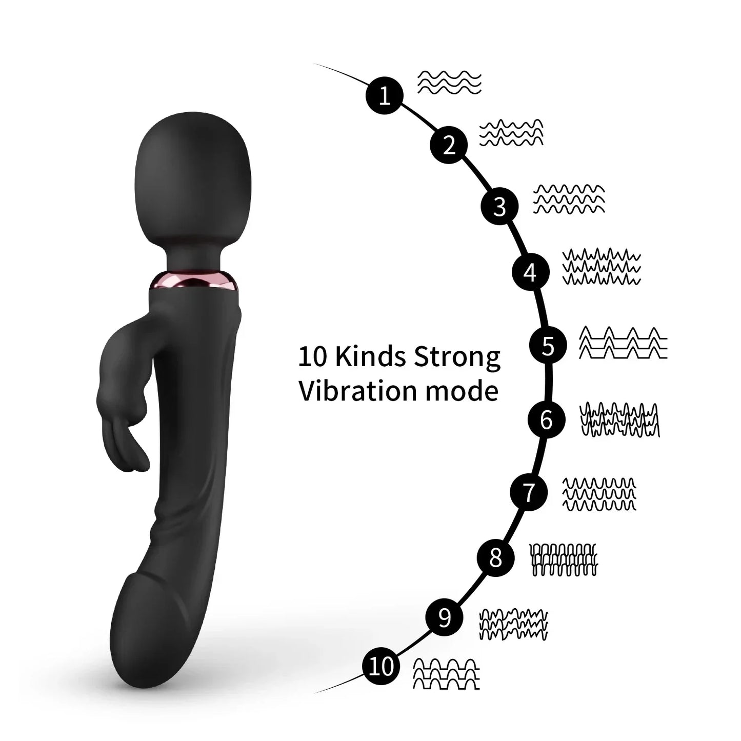 Hasecik™ Waterproof Vibrator 2