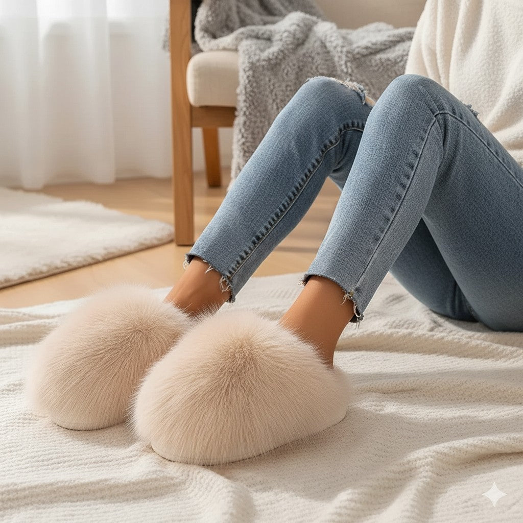 🔥Limited Time Offer🔥Fluffy Plush Slippers